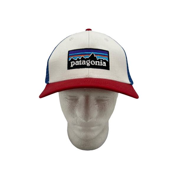 Patagonia Hat Mens One Size Mesh Back Adjustable Snapback Trucker Baseball Cap - Picture 1 of 13